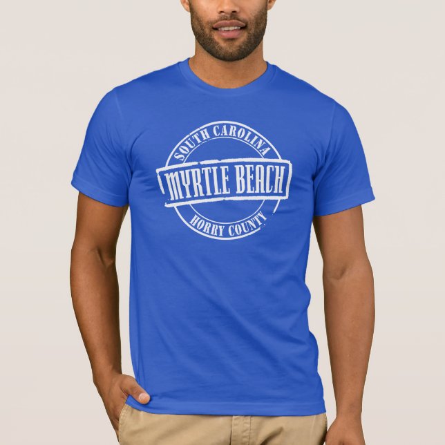 Camiseta Título de Myrtle Beach (Frente)