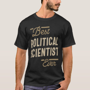 Camiseta Título de Trabalho Engraçado do Cientista Político