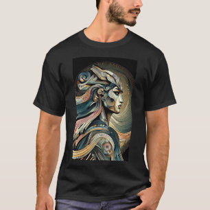 Camiseta Título: "Deusa Futurista