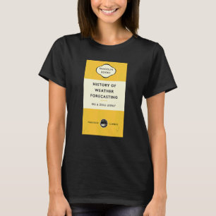 Camiseta Título Do Cobrir De Livro legal História De Weathe