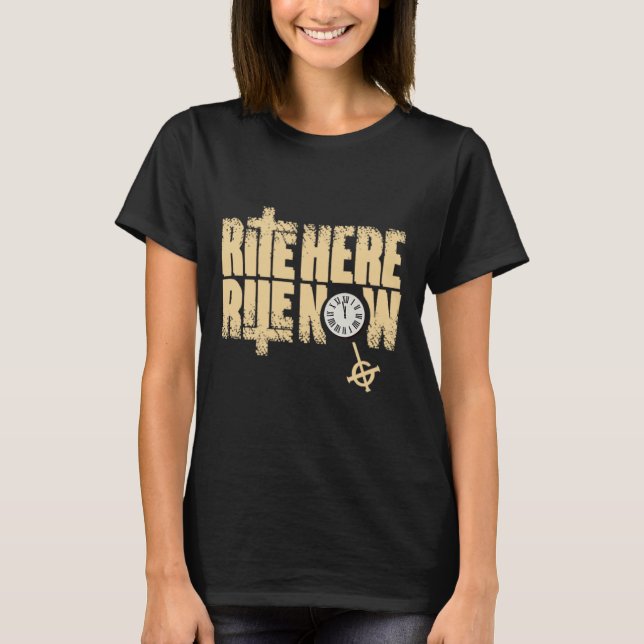 Camiseta Título do Ghost Rite Aqui (Frente)