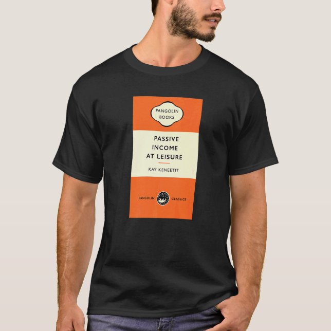 Camiseta Título Do Livro Rendimento Passivo Em Leisure Kay  (Frente)