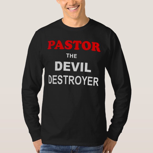 Camiseta Título do Pastor Diabo (Frente)