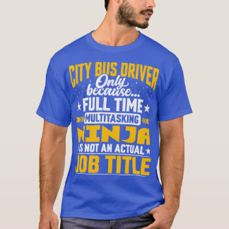 Camiseta Título do Trabalho de Driver de Barramento de Cida