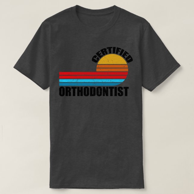 Camiseta título do trabalho ortodontista (Frente do Design)