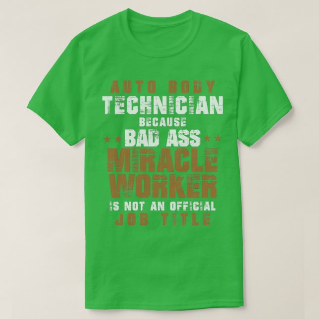 Camiseta Título do Trabalho Técnico de Corpo Automático  (Frente do Design)