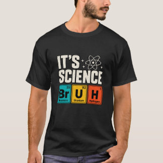 Camiseta Título: É Ciência Química Divertida Tabela Periódi