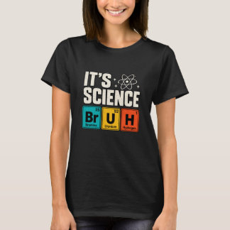 Camiseta Título: É Ciência Química Divertida Tabela Periódi