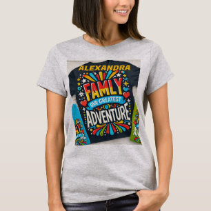 Camiseta Título: "Family Adventure Crew - Correspondente Vi
