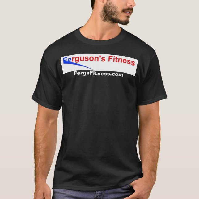Camiseta título, FergsFitness.com (Frente)