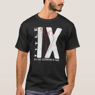 Camiseta Título Ix 50º Aniversário Alterações à Educação no