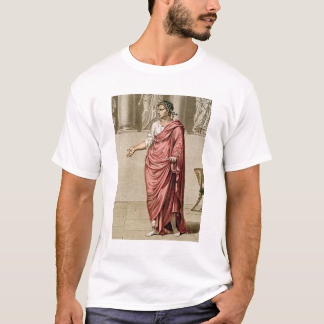 Camiseta Titus, traje para "Berenice" por Jean Racine, de (Frente)