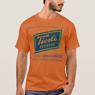 Camiseta Tivoli Gardens Beer Retro Defunct Breweriana