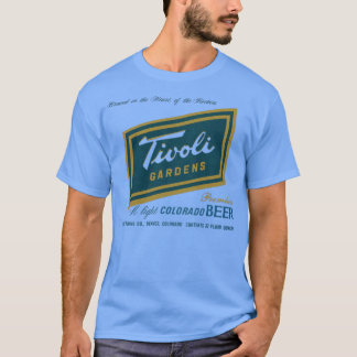Camiseta Tivoli Gardens Beer Retro Defunct Breweriana