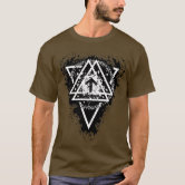 Camiseta Rune de Tiwaz, deus de justiça no runestone