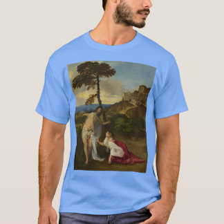 Camiseta Tiziano Vecelli Titian Cristo e Mary Magdalene N