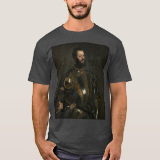 Camiseta Tiziano Vecellio - Retrato de Alfonso d'Avalos