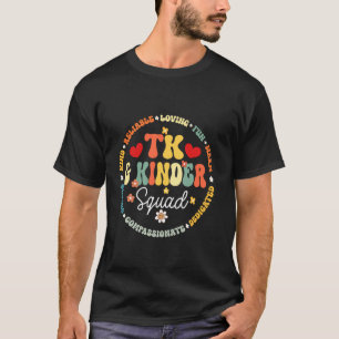 Camiseta TK E Kinder Squad Transited Kindergarten Teac
