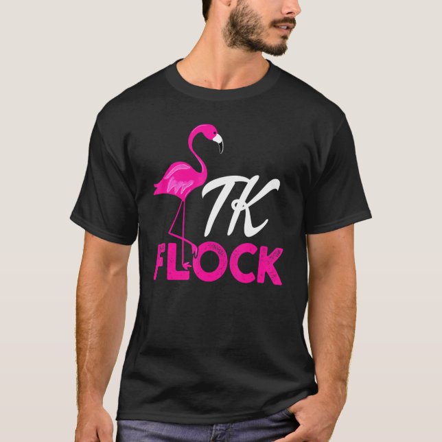 Camiseta Tk Flamingo Transitional Kindergarten Teacher (Frente)