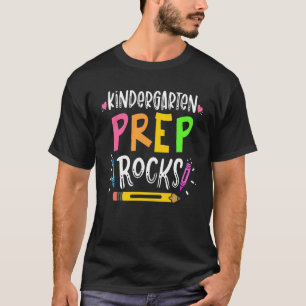 Camiseta tk life rocha o jardim de infância transitório de
