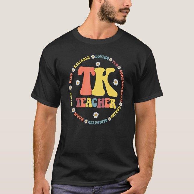 Camiseta Tk Professora Que Faz O Jardim De Infância Transit (Frente)