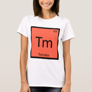 Camiseta Tm - Símbolo de Mesa Periódica de Química de Fr