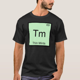 Camiseta TM - T engraçado do símbolo do elemento da quím