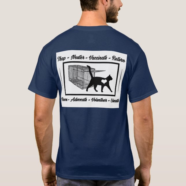 CAMISETA TNR DE ARMADILHA CAT RESCUE (Verso)