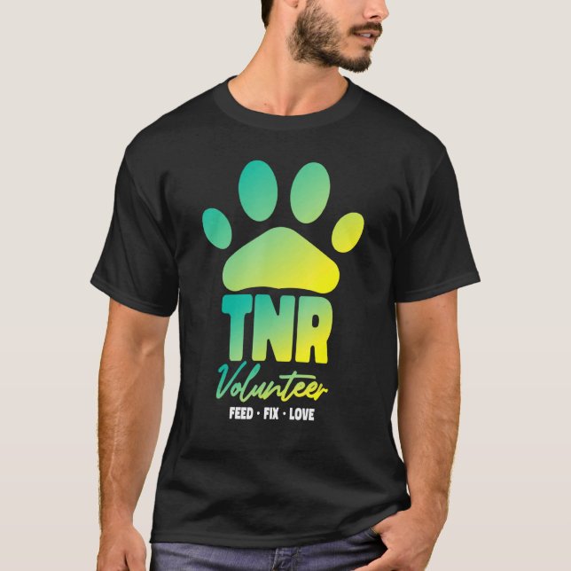 Camiseta TNR TNR TNR Volunteer Feed Fix Love 2 (Frente)