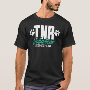 Camiseta Tnr Tnr Volunteer Feed Fix Love