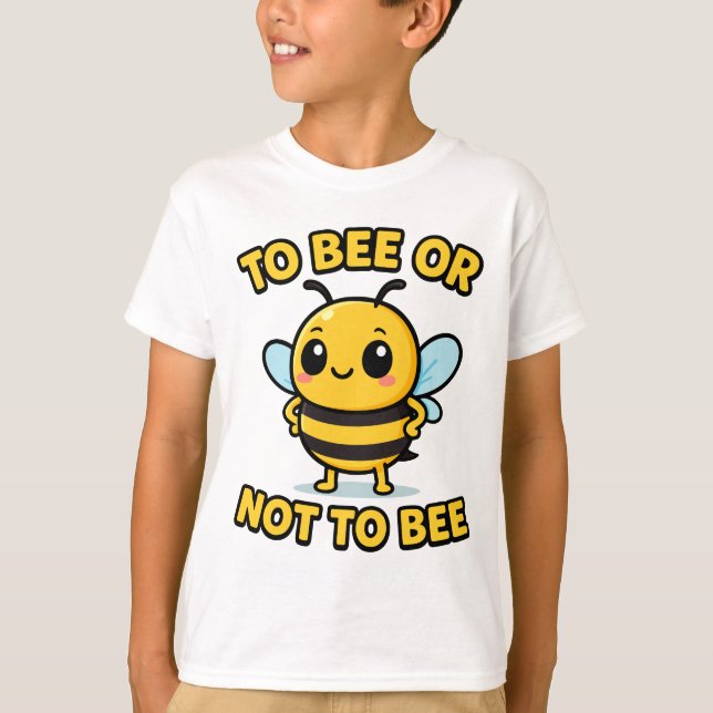 Camiseta To bee or not to bee (Frente)