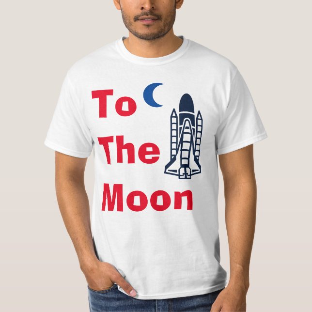 Camiseta To The Moon (Frente)