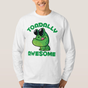 Camiseta Toad de Cartoon Feliz e Incrível