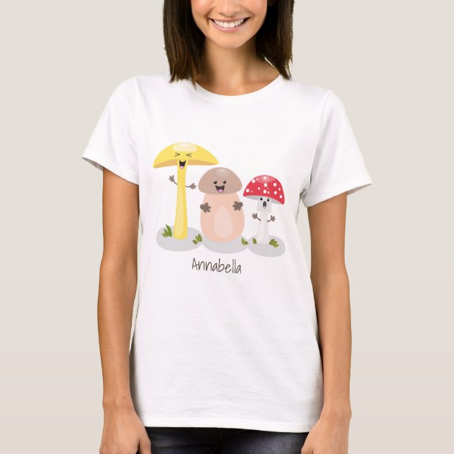 Camiseta Toadstool (fungo-guaii) (Frente)
