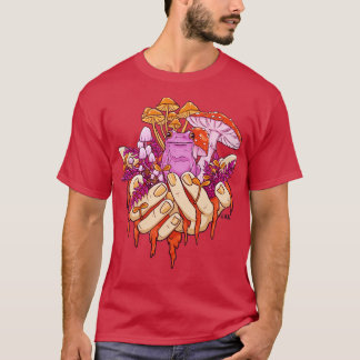 Camiseta Toadstool Sapphphic Sapo Cogumelo Saboroso
