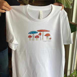 Camiseta Toadstools Cogumelos T-Shirt