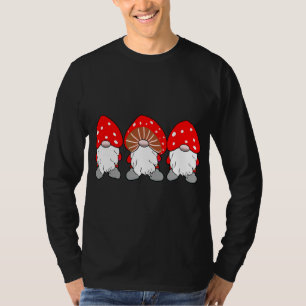 Camiseta Toadstools Gnomos do Cogumelo