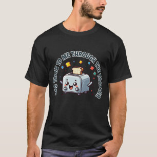 Camiseta Toast Wisdom Retro Quirky Design