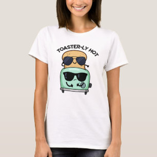 Camiseta Toasterly Quente Piada Toaster Pun