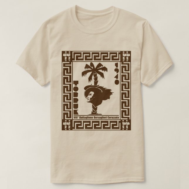 CAMISETA TOBRUK (Frente do Design)