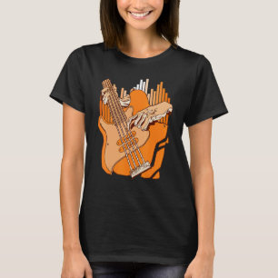 Camiseta Toca Baixo Baixista Instrumento de Cordas Música