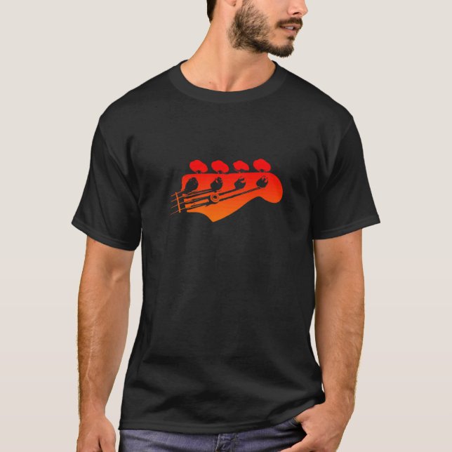 Camiseta Toca Baixo Baixista Premium (Frente)