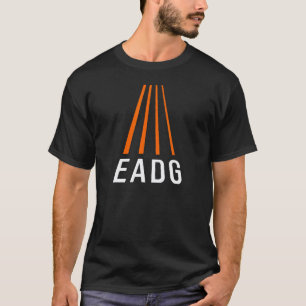 Camiseta Toca Baixo EADG 4 Cordas Baixista Perspectiva