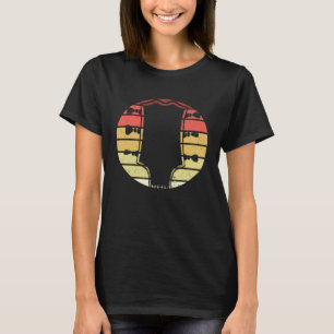 Camiseta Toca Baixo Retro Vintage Baixista Guitarrista