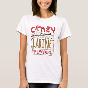 Camiseta Toca Clarinete Louco Clarinetista