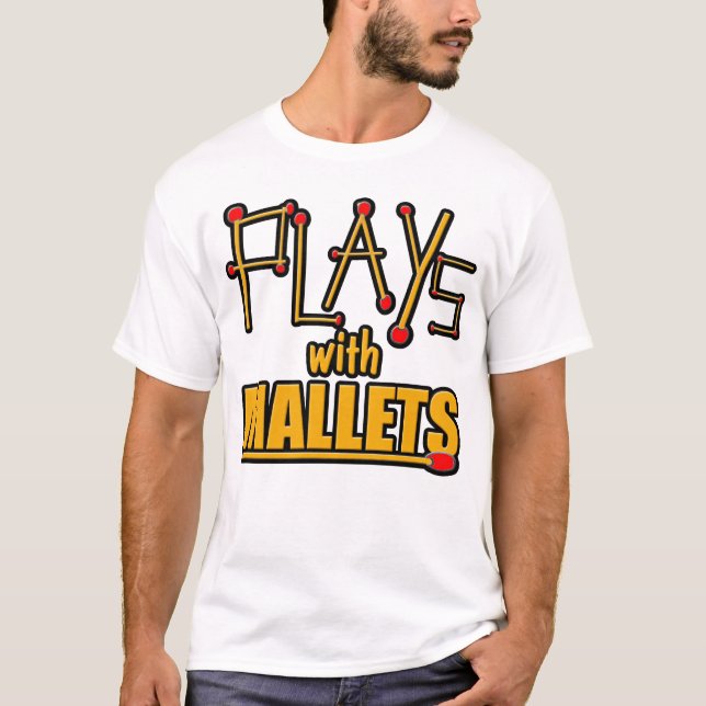 Camiseta Toca com Baquetas (Frente)