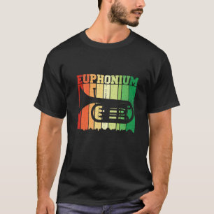 Camiseta Toca Eufônio Antigo Instrumento Musical Barítono