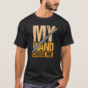 Camiseta Toca Flauta Meu Cajado Me Escolheu Design