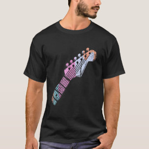 Camiseta Toca Guitarra Elétrica Guitarrista Baixista Vintag