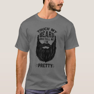 Camiseta Toca na minha barba e diz-me que sou Bonito-Engra
